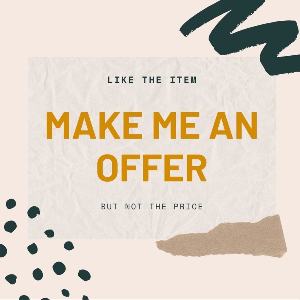 MAKE ME AN OFFER!!!🦋💗